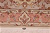 Tabriz Beige Hand Knotted 410 X 67 Area Rug 254-32041 Thumb 1
