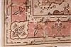 Tabriz Beige Hand Knotted 410 X 67 Area Rug 254-32041 Thumb 2