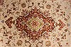 Tabriz Beige Hand Knotted 410 X 67  Area Rug 254-32041 Thumb 3