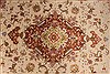Tabriz Beige Hand Knotted 410 X 67 Area Rug 254-32041 Thumb 3