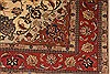 Tabriz Beige Hand Knotted 50 X 63  Area Rug 254-32049 Thumb 1