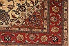 Tabriz Beige Hand Knotted 50 X 63 Area Rug 254-32049 Thumb 1