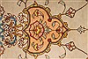 Qum Beige Hand Knotted 44 X 67  Area Rug 254-32065 Thumb 6