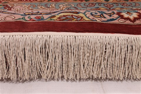 Qum Beige Hand Knotted 44 X 68 Area Rug 254-32067 Image 10