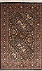 Qum Beige Hand Knotted 45 X 611  Area Rug 254-32083 Thumb 0