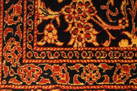 Qum Red Hand Knotted 42 X 66 Area Rug 254-32084 Image 5