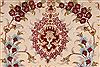 Qum Beige Hand Knotted 44 X 68 Area Rug 254-32085 Thumb 6