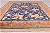 Qum Blue Hand Knotted 43 X 67  Area Rug 254-32088 Thumb 1