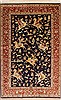 Qum Blue Hand Knotted 43 X 67  Area Rug 254-32088 Thumb 0