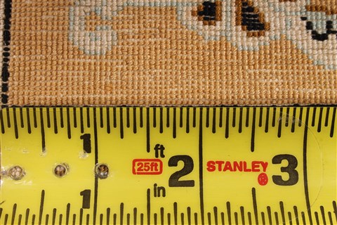 Qum Beige Hand Knotted 47 X 69 Area Rug 254-32089 Image 13
