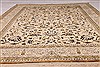 Qum Beige Hand Knotted 47 X 69  Area Rug 254-32089 Thumb 1