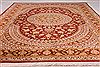 Qum Red Hand Knotted 43 X 68  Area Rug 254-32099 Thumb 2