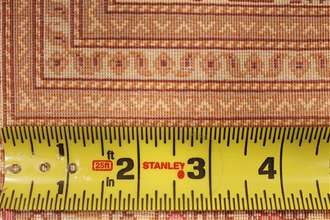 Qum Beige Hand Knotted 44 X 66 Area Rug 254-32103 Image 11
