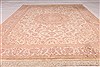 Qum Beige Hand Knotted 44 X 66 Area Rug 254-32103 Thumb 1