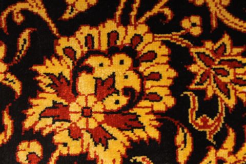 Qum Beige Hand Knotted 44 X 65 Area Rug 254-32105 Image 6