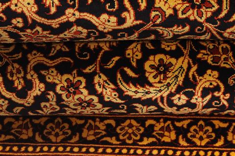 Qum Beige Hand Knotted 44 X 65 Area Rug 254-32105 Image 8