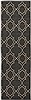 Surya Alfresco Black Runner 23 X 79 Area Rug ALF9590-2379 800-32141 Thumb 0