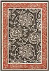 Surya Alfresco Black 76 X 109 Area Rug ALF9592-76109 800-32174 Thumb 0