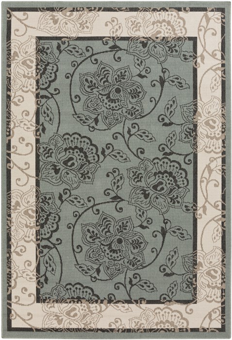 Surya Alfresco Green 53 X 76 Area Rug ALF9594-5376 800-32195 Image 0