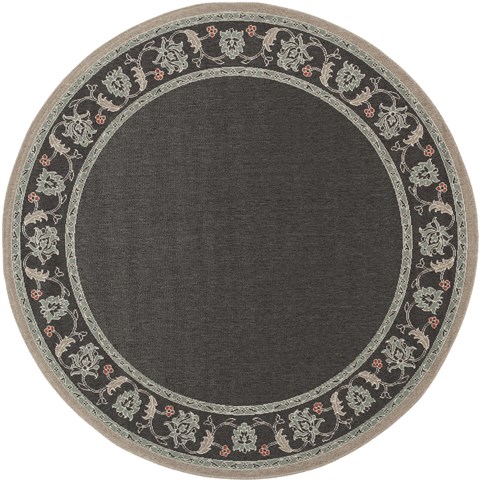Surya Alfresco Green Round 73 X 73 Area Rug ALF9596-73RD 800-32224 Image 0