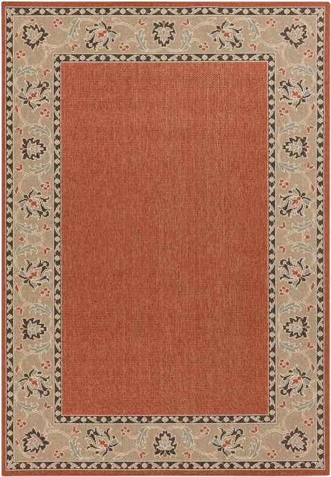 Surya Alfresco Red 53 X 76 Area Rug ALF9598-5376 800-32247 Image 0