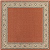 Surya Alfresco Red Square 89 X 89 Area Rug ALF9598-89SQ 800-32255 Thumb 0