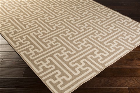 Surya Alfresco Brown 89 X 129 Area Rug ALF9599-89129 800-32266 Image 1