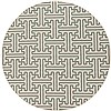Surya Alfresco Green Round 89 X 89 Area Rug ALF9601-89RD 800-32293 Thumb 0