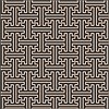 Surya Alfresco Black Square 73 X 73 Area Rug ALF9604-73SQ 800-32329 Thumb 0