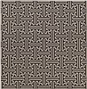 Surya Alfresco Black Square 89 X 89 Area Rug ALF9604-89SQ 800-32333 Thumb 0
