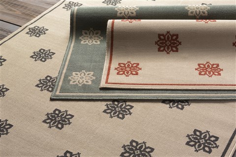 Surya Alfresco White Square 89 X 89 Area Rug ALF9605-89SQ 800-32346 Image 2
