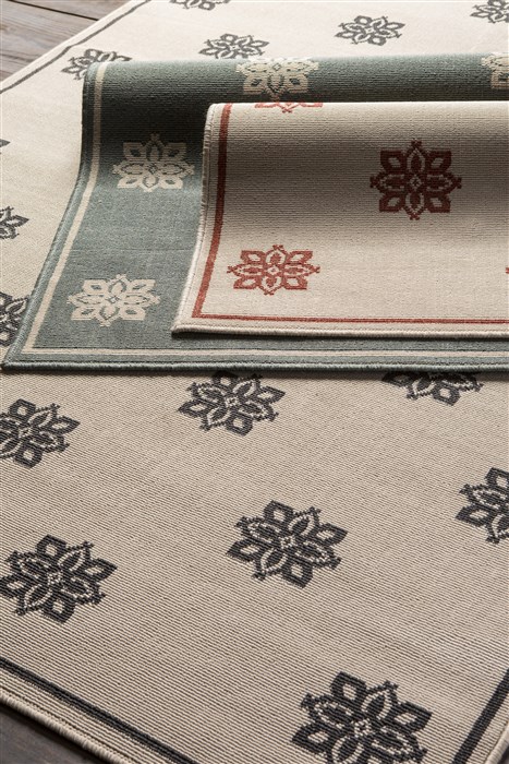 Surya Alfresco White Square 89 X 89 Area Rug ALF9605-89SQ 800-32346 Image 5