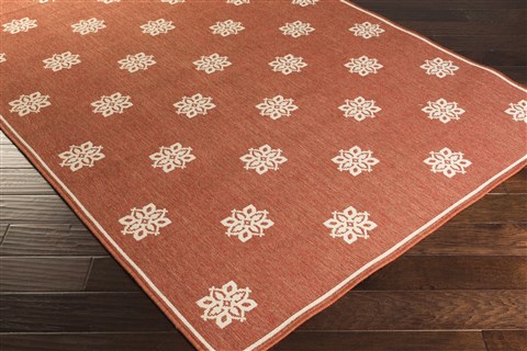 Surya Alfresco Red 23 X 46 Area Rug ALF9611-2346 800-32413 Image 1