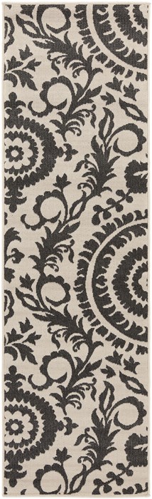 Surya Alfresco Grey Runner 23 X 79 Area Rug ALF9612-2379 800-32427 Image 0