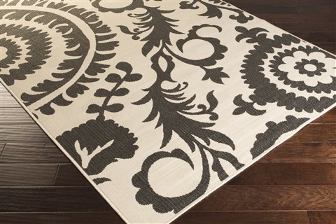 Surya Alfresco Grey 89 X 129 Area Rug ALF9612-89129 800-32435 Image 1