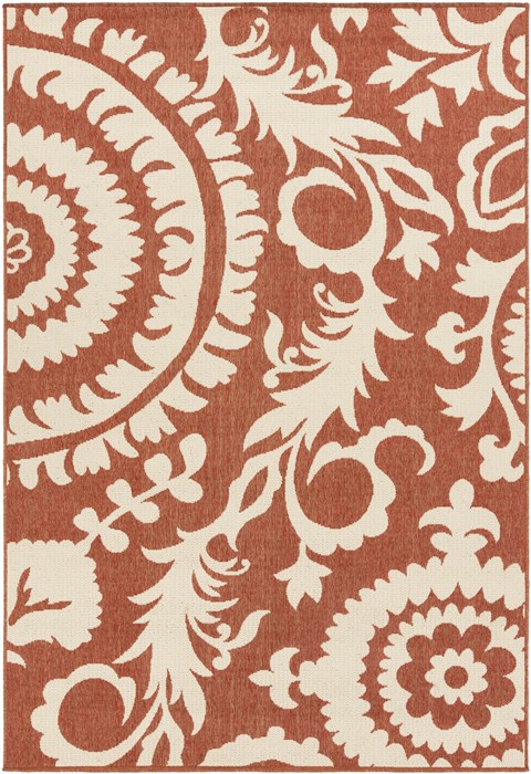 Surya Alfresco Red 60 X 90 Area Rug ALF9613-69 800-32444 Image 0
