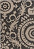 Surya Alfresco Black 76 X 109 Area Rug ALF9615-76109 800-32473 Thumb 0
