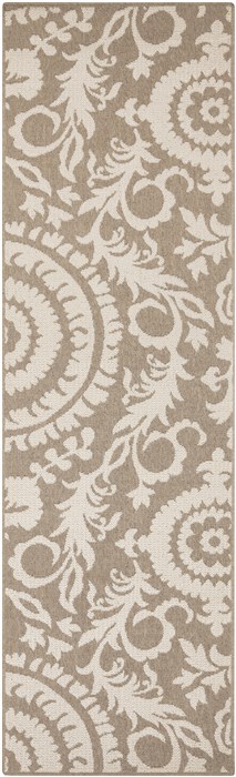 Surya Alfresco Brown Runner 23 X 119 Area Rug ALF9616-23119 800-32477 Image 0