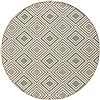 Surya Alfresco Green Round 73 X 73 Area Rug ALF9620-73RD 800-32536 Thumb 0