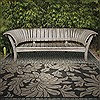Surya Alfresco Black Square 89 X 89 Area Rug ALF9621-89SQ 800-32554 Thumb 1