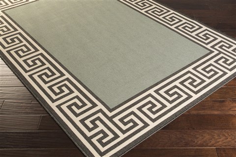 Surya Alfresco Green 36 X 56 Area Rug ALF9625-3656 800-32597 Image 1