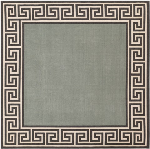 Surya Alfresco Green Square 89 X 89 Area Rug ALF9625-89SQ 800-32606 Image 0