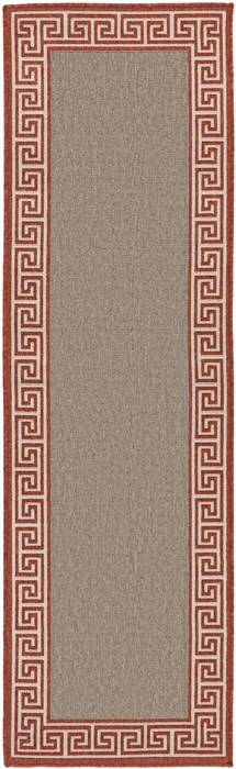 Surya Alfresco Orange Runner 23 X 79 Area Rug ALF9628-2379 800-32635 Image 0