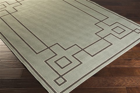 Surya Alfresco Green 36 X 56 Area Rug ALF9632-3656 800-32688 Image 1