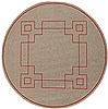 Surya Alfresco Red Round 53 X 53 Area Rug ALF9633-53RD 800-32703 Thumb 0