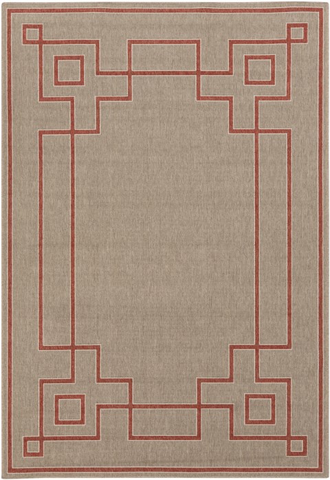 Surya Alfresco Red 76 X 109 Area Rug ALF9633-76109 800-32707 Image 0