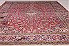 Kashan Red Hand Knotted 44 X 70  Area Rug 254-32770 Thumb 5