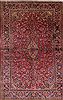 Kashan Red Hand Knotted 44 X 70  Area Rug 254-32770 Thumb 0