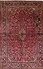 Kashan Red Hand Knotted 44 X 70 Area Rug 254-32770 Thumb 0