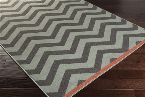 Surya Alfresco Green 53 X 76 Area Rug ALF9643-5376 800-32833 Image 1